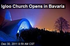 Igloo Church Opens in Bavaria