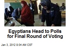 Egyptians Head to Polls for Final Round of Voting