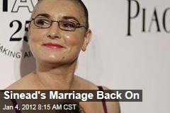 Sinead O'Connor's Marriage to Barry Hedridge Back On