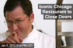 Chicago Restaurant Charlie Trotter's to Close Doors