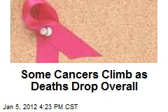 Some Cancers Climb as Deaths Drop Overall