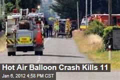 Hot Air Balloon Crash in New Zealand Kills 11