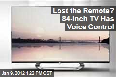 Consumer Electronics Show: LG's 84-Inch TV Has Voice Control