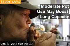 Moderate Pot Use May Boost Lung Capacity