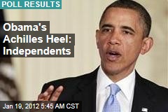 President Obama Faces Struggle for Independents in Election 2012
