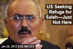 US Seeking Refuge for Yemen President Ali Abdullah Saleh