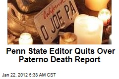 Joe Paterno Death Report: Student Editor Quits Over Wrong Report of Coach's Death; National Media Picked Story Up