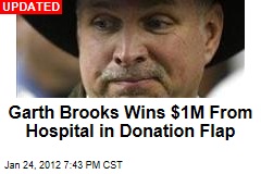 Garth Brooks Sues Hospital to Get $500K Donation Back