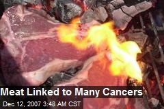 Meat Linked to Many Cancers