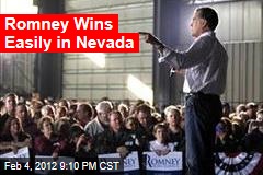 Romney Poised for Nevada Win