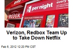 Verizon, Redbox Team Up to Take Down Netflix