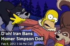 D&#39;oh! Iran Bans Homer Simpson Doll