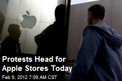 Protests Head for Apple Stores Today