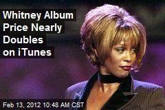 Whitney Album Price Nearly Doubles on iTunes