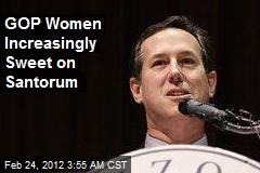 GOP Women Sweet on Santorum