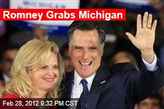 Romney Wins Michigan