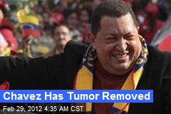 Chavez Has Cancer Surgery in Cuba