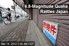 6.8-Magnitude Quake Rattles Japan