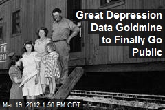 Great Depression Data Goldmine to Finally Go Public