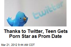 Thanks to Twitter, Teen Gets Porn Star as Prom Date