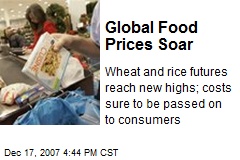 Global Food Prices Soar