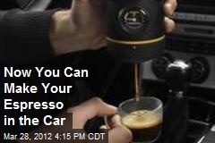 Now You Can Make Your Espresso in the Car