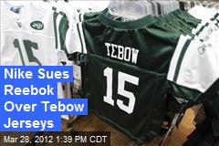 Nike Sues Reebok Over Tebow Jerseys