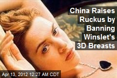 Winslet&#39;s 3-D Breasts Censored for &#39;Grabby&#39; Chinese