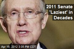 2011 Senate &#39;Laziest&#39; in Decades