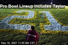 Pro Bowl Lineup Includes Taylor