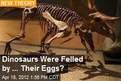 Dinosaurs Were Felled by ... Their Eggs?