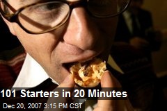 101 Starters in 20 Minutes
