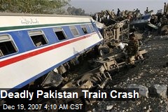 Deadly Pakistan Train Crash