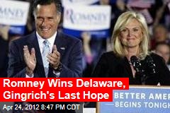 Mitt Romney Hopes for 5-State Sweep
