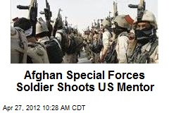 Afghan Special Forces Soldier Shoots US Mentor