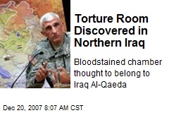 Torture Room Discovered in Northern Iraq