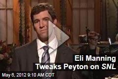 Eli Manning Tweaks Peyton on SNL