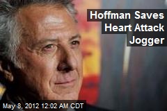 Hoffman Saves Heart Attack Jogger