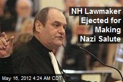 NH Lawmaker Ejected for Making Nazi Salute