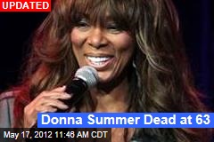 Donna Summer Dead at 63