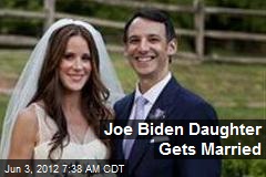 Joe Biden Daughter Gets Married