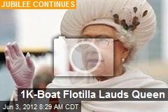 1K-Boat Flotilla Lauds Queen