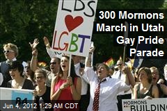 300 Mormons March in Utah Gay Pride Parade