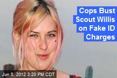 Cops Bust Scout Willis on Fake ID Charges