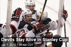 Devils Stay Alive in Stanley Cup