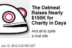 The Oatmeal Raises Nearly $150K for Charity in Days
