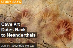 Cave Art Dates Back to Neanderthals