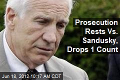 Prosecutors Drop 1 Count Vs. Sandusky