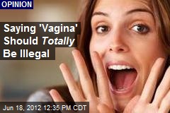 Saying &#39;Vagina&#39; Should Totally Be Illegal