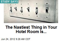 The Nastiest Thing in Your Hotel Room Is...